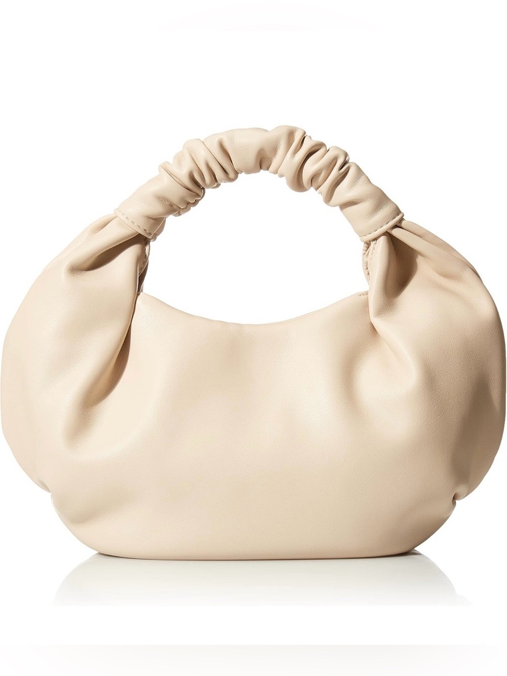 The Drop Adison Soft Ruched Top-Handle Bag NWT #Lux-P